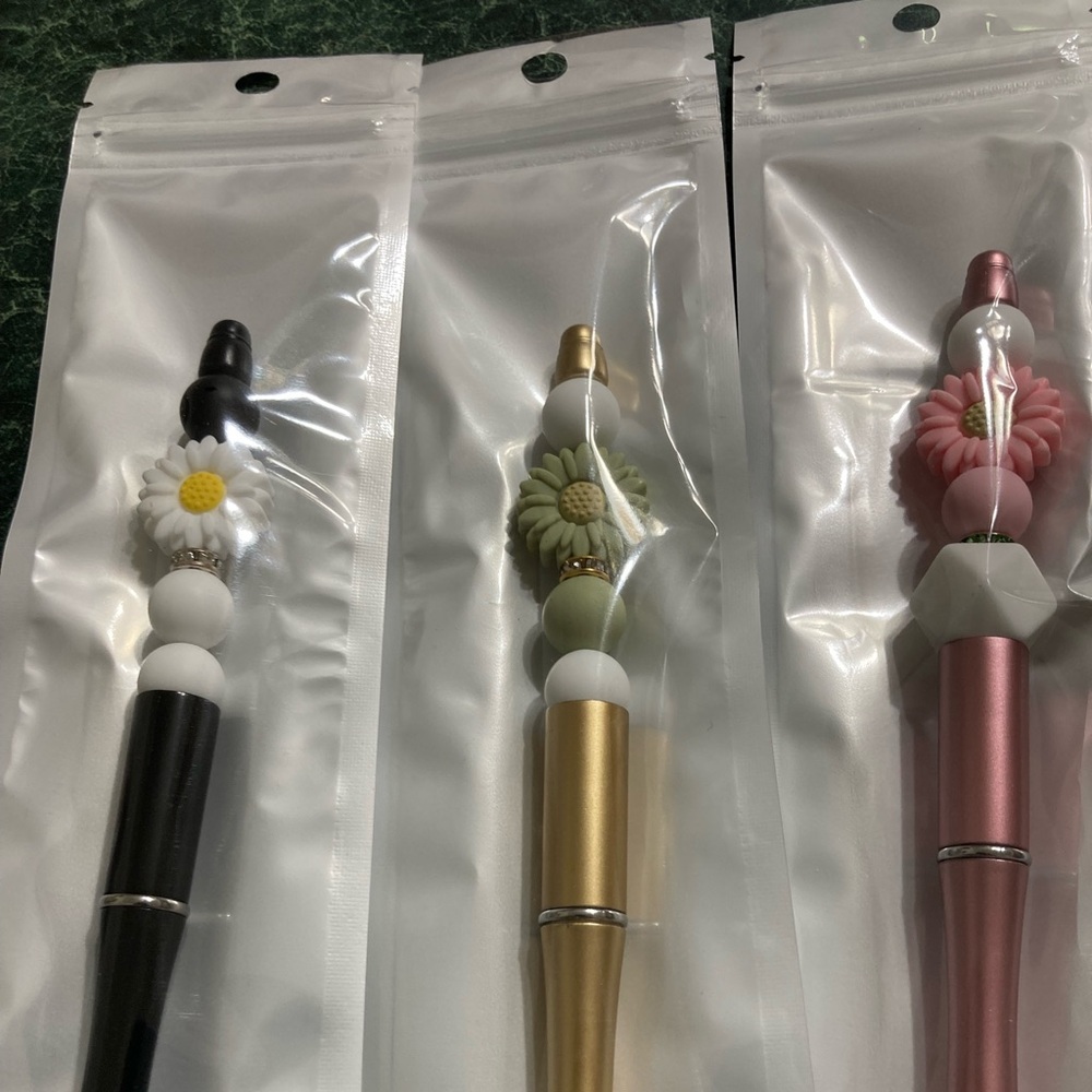 Ink pens made by me. Refillable ink. Black ink. Twist bottom